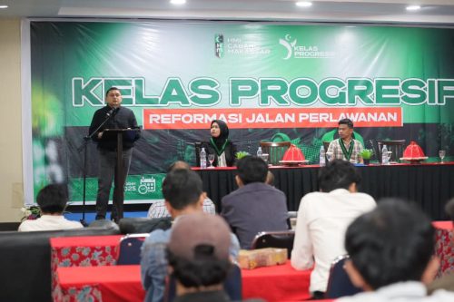 Munafri Arifuddin Paparkan 7 Strategi Program Unggulan Makassar di Depan Aktivis HMI
