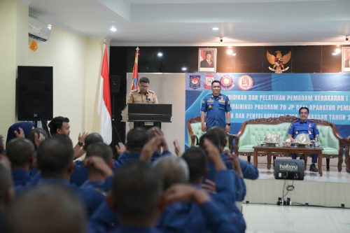 Wali Kota Makassar Munafri Arifuddin Buka Diklat Pemadaman I Damkar 2025