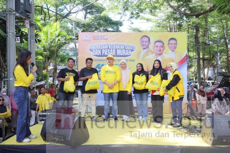 Kuning Menyala di Makassar: Munafri Arifuddin Pimpin Aksi Sosial HUT ke-61 Partai Golkar