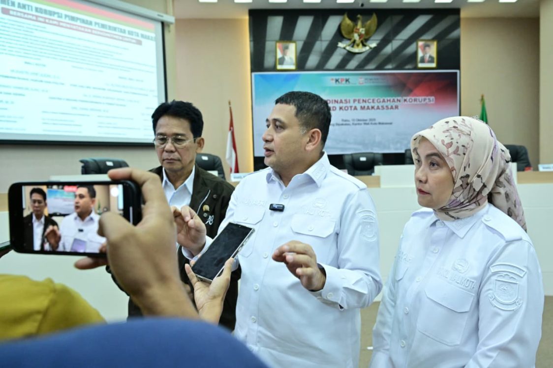 Pemkot Makassar dan KPK RI Sepakat Perkuat Pencegahan Korupsi Lewat Rakor Bersama DPRD