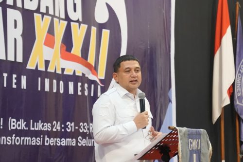 Wali Kota Munafri Arifuddin Buka Konfercab XXXII GMKI Makassar