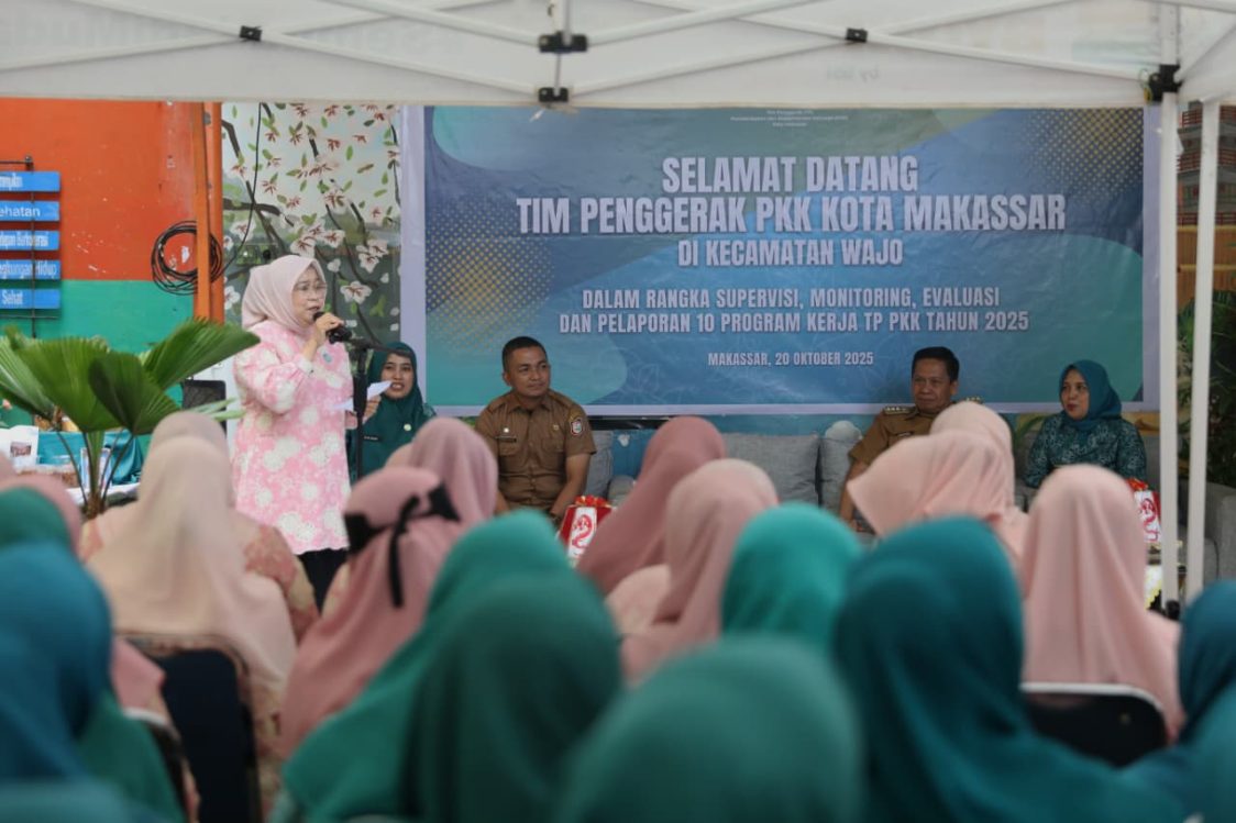 Program SMEP TP PKK Kota Makassar di Wajo, Tekankan Edukasi Pengelolaan Sampah