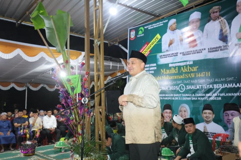 Wali Kota Makassar Munafri Arifuddin Ajak Warga Teladani Akhlak Rasulullah SAW