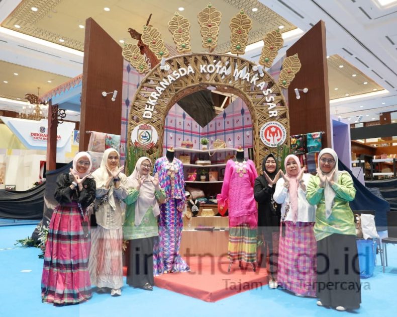 5 Hari Jualan di INACRAFT 2025, Dekranasda Makassar Capai Rp75 Juta