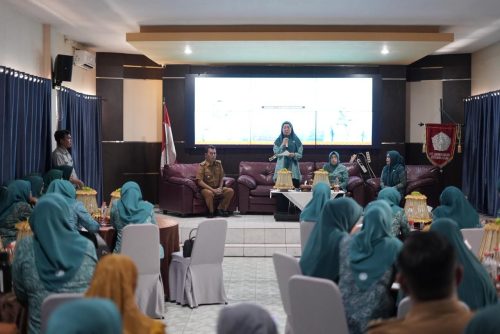 Melinda Aksa Buka Kegiatan SMEP TP PKK Makassar di Biringkanaya
