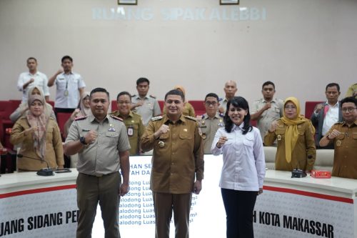 Pemkot Makassar dan BPN Percepat Sertifikasi 4.000 Aset Daerah Lewat Program PTSL dan GTRA