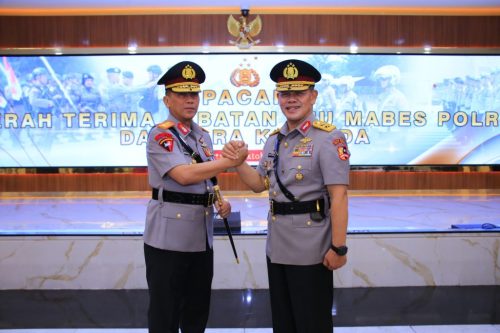 Usai Dilantik Kapolri, Irjen Pol Endi Sutendi Resmi Jadi Kapolda Sulteng