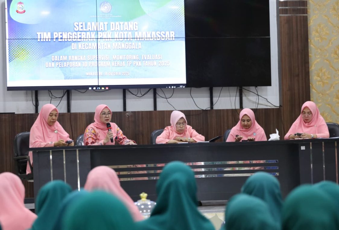 TP PKK Makassar Dorong Peningkatan Kinerja dan Transparansi Melalui SMEP di Manggala