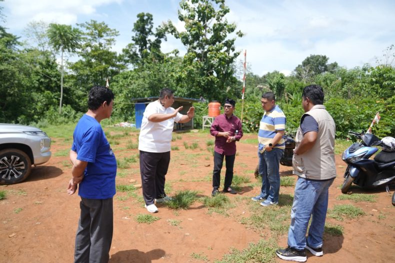 Munafri dan Bupati Maros Tinjau Lokasi Pekuburan Kawasan RTRW