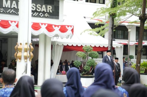 Upacara Hari Pahlawan 2025 Berlangsung Khidmat, Appi Sampaikan Amanat Mensos RI