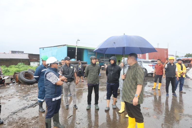 Kunjungan Lapangan Appi di Bawah Hujan: Cek TPA Antang, Jembatan & SD Inpres Kajenjeng