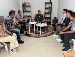 Dispar Makassar Tampilkan Inovasi Ekraf di MCH Saat Dikunjungi Dandim 1408