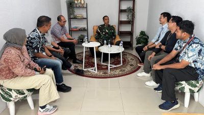 Dispar Makassar Tampilkan Inovasi Ekraf di MCH Saat Dikunjungi Dandim 1408