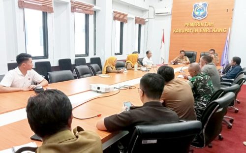 Rapat Koordinasi Pembentukan Tim Satgas Pangan Kabupaten Enrekang Tahun 2025