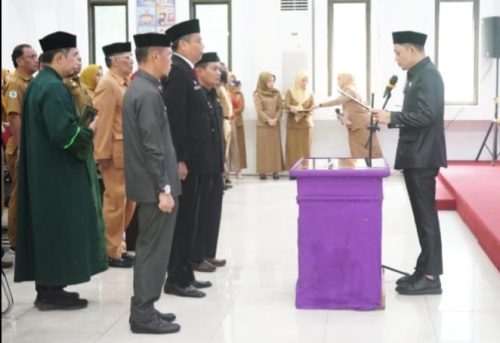 Bupati Enrekang Tegaskan Pj.Sekda Enrekang Mampu Inovatif Akselerasi Koordinasi Kebijakan Program Antar OPD