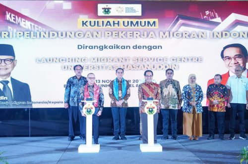 Aliyah Hadiri Launching Unhas Migrant Service Centre, Dorong Perlindungan Pekerja Migran