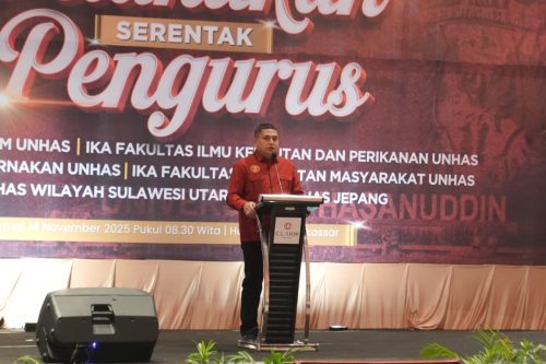 Resmi Emban Amanah Ketua IKA FH Unhas, Munafri Siap Bangkitkan Organisasi Alumni