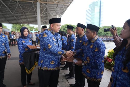 Makassar Resmi Lantik 6936 PPPK, Kado HUT ke-418 untuk Tenaga Pengabdi