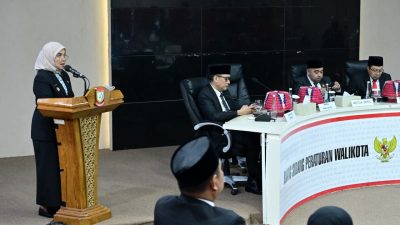 Hadiri Rapat Paripurna, Pemkot Makassar Siap Tindaklanjuti Hasil Reses DPRD
