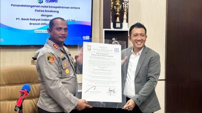 Polres Enrekang Gandeng BRI untuk Layanan Gaji Digital 2025