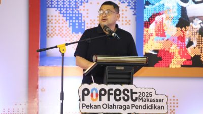 Munafri Buka POPFEST 2025, Hidupkan Olahraga dan Budaya Lokal Pelajar