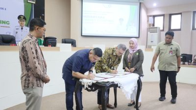 Pemkot Makassar–Nusantara Infrastructure Teken MoU Percepat Penurunan Stunting