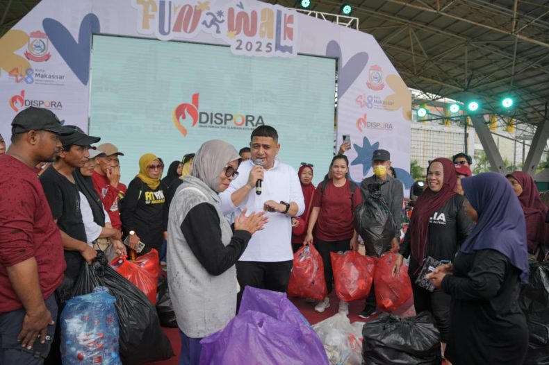 Makassar Funwalk 2025, Wali Kota Dorong Budaya Pilah Sampah