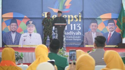 Hadiri Milad Muhammadiyah ke-113, Munafri Dorong Kolaborasi Bangun Kota