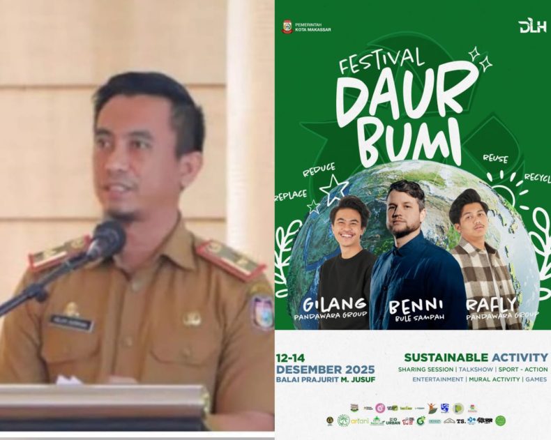 Festival Daur Bumi 2025, Makassar Mantapkan Target Bebas Sampah 2029