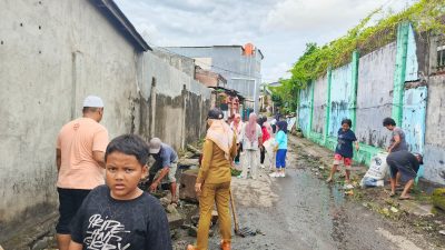 Program Annangkasi Gowa Digalakkan, Saluran Tersumbat di Katangka Dibersihkan