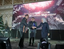 Munafri–Aliyah Hadiri Natal GPIB Bukit Zaitun, Tegaskan Makassar Kota Toleran