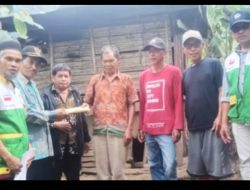 Warga Dusun Pewa di Bantu Bedah Rumah Dari BAZNAS Enrekang