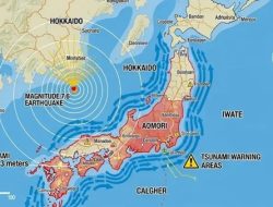 Gempa 7,6 Guncang Jepang, Peringatan Tsunami Diterbitkan