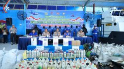 Polda Sulsel Bekuk 18 Pelaku Destructive Fishing, 571 Kg Daging Penyu Disita