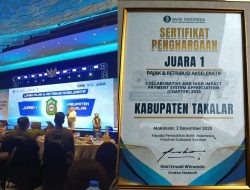 Takalar Raih Juara 1 Lomba Pajak Digital, Bupati Genjot Transaksi Non Tunai