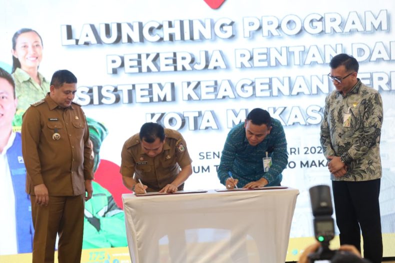 Program JHT Pekerja Rentan Makassar Tuai Apresiasi BPJS Ketenagakerjaan