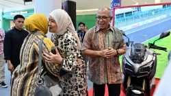 Aliyah Mustika Ilham Buka Grand Opening QJ Motor Makassar