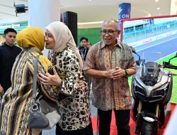 Aliyah Mustika Ilham Buka Grand Opening QJ Motor Makassar