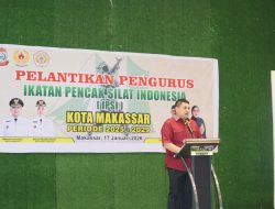 Pelantikan IPSI Makassar, Appi Dorong Pencak Silat Jadi Ikon Prestasi Daerah