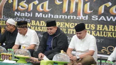 Hadiri Israj Mi'raj di Tallo, Appi Tekankan Legalitas Wakaf dan Pengelolaan Masjid