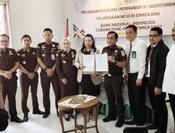 Kejari Enrekang MoU BNI Cab. Parepare Kerjasama Pendampingan Datun 2026