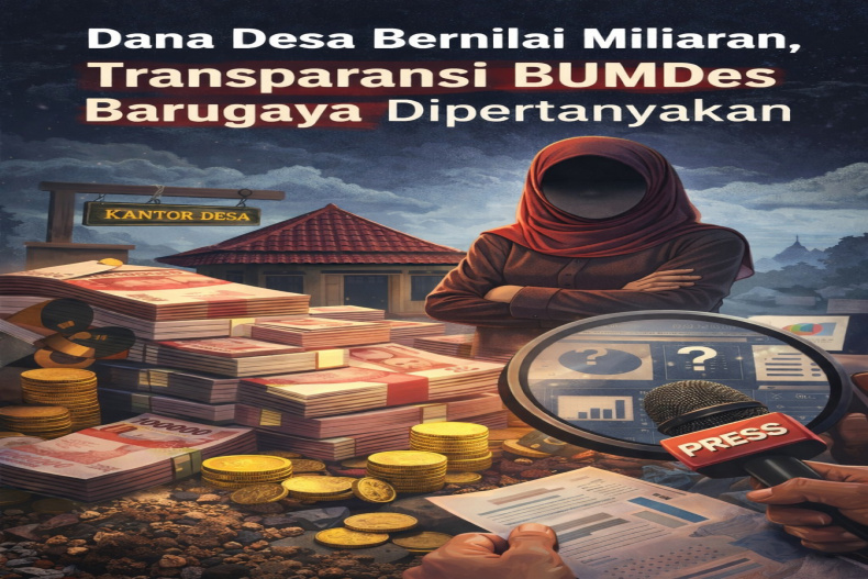 Ketua BUMDes Barugaya Bungkam, Publik Soroti Transparansi Dana Desa