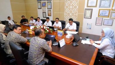 Dinsos Gowa Dampingi Bupati Audiensi Strategis dengan BPJS Kesehatan
