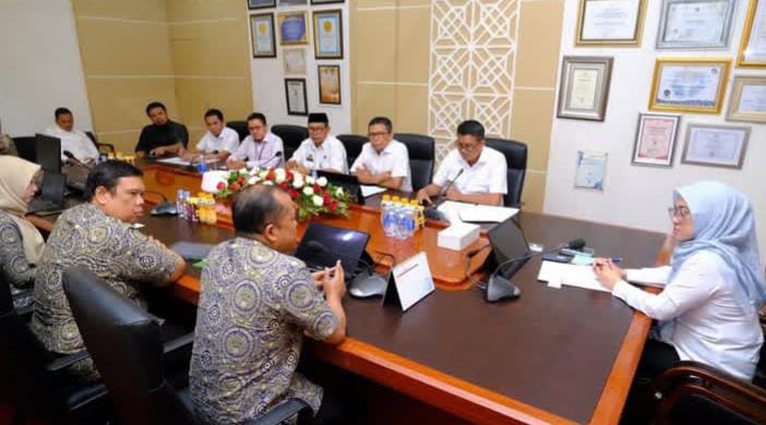 Dinsos Gowa Dampingi Bupati Audiensi Strategis dengan BPJS Kesehatan