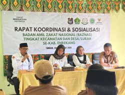 Sosialisasi Pengelolaan ZIS Tim Baznas Enrekang Libatkan Kejaksaan Dan MUI Di Kecamatan Alla