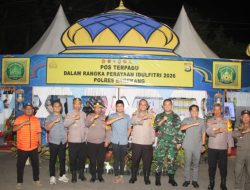 Pos Ketupat Satlantas Polres Enrekang Vidcon Rakor Lintas Sektoral Kesiapan Operasi Ketupat 2026