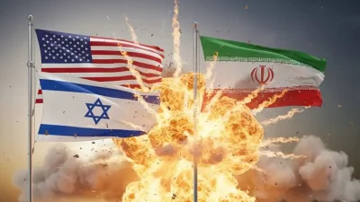 Konflik Timur Tengah Memanas, AS–Israel Serang Iran Guncang Ledakan Teheran