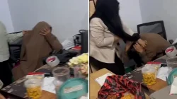 Skandal di Makassar! Oknum Ekspedisi dan Wanita Bercadar Kepergok Selingkuh
