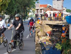 Gowes Jumat Bersih, Appi Perintahkan Bersih Kanal dan Tuntaskan Sampah