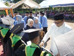 Wabup Gowa Hadiri Wisuda 401 Santri, BKPRMI Cetak Generasi Qur’ani Unggul